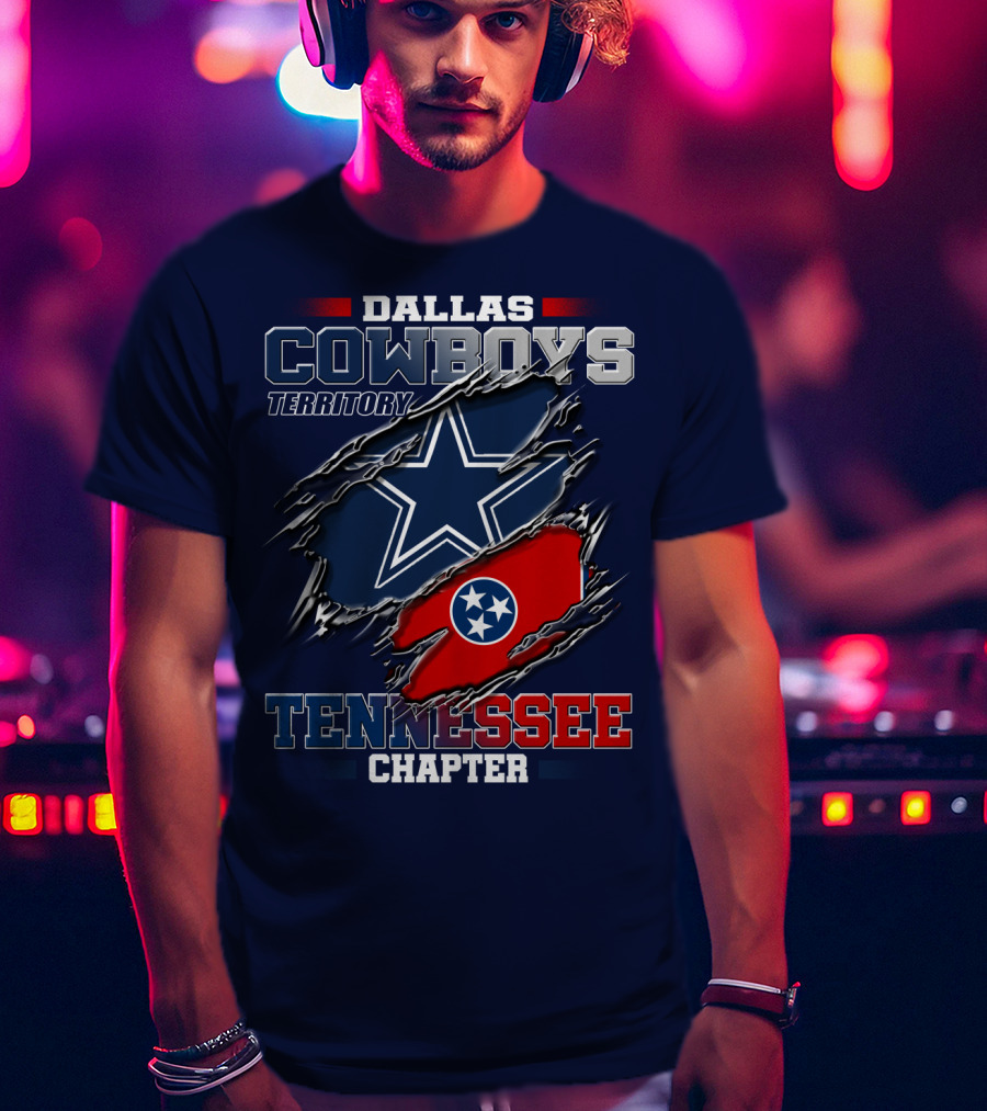 Dallas Cowboys Territory Tennessee Chapter T-Shirt