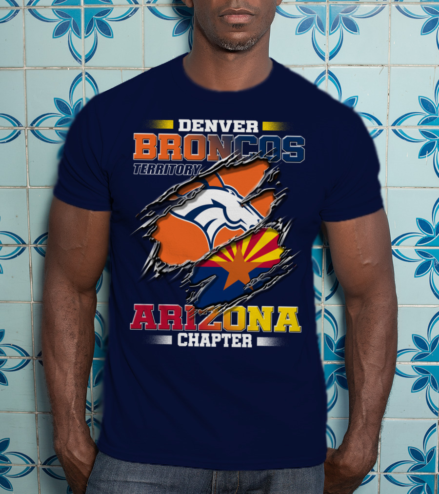Denver Broncos Territory Arizona Chapter T-Shirt