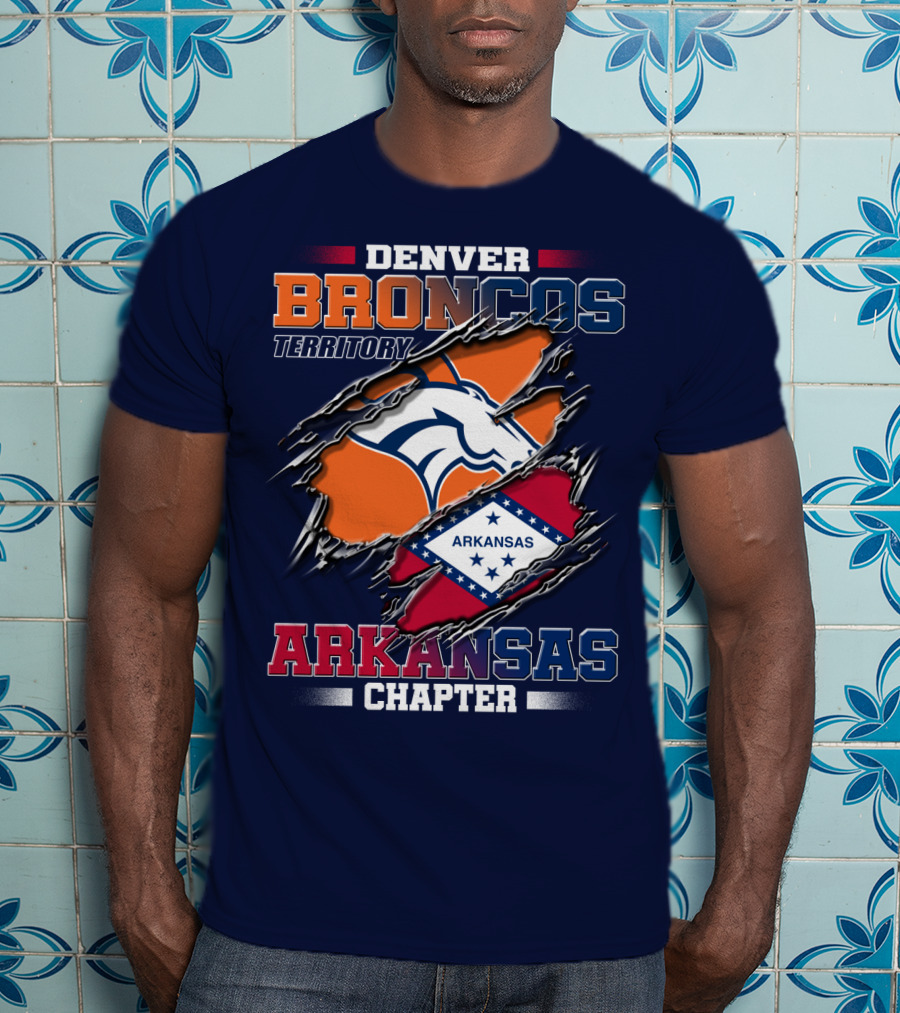 Denver Broncos Territory Arkansas Chapter T-Shirt