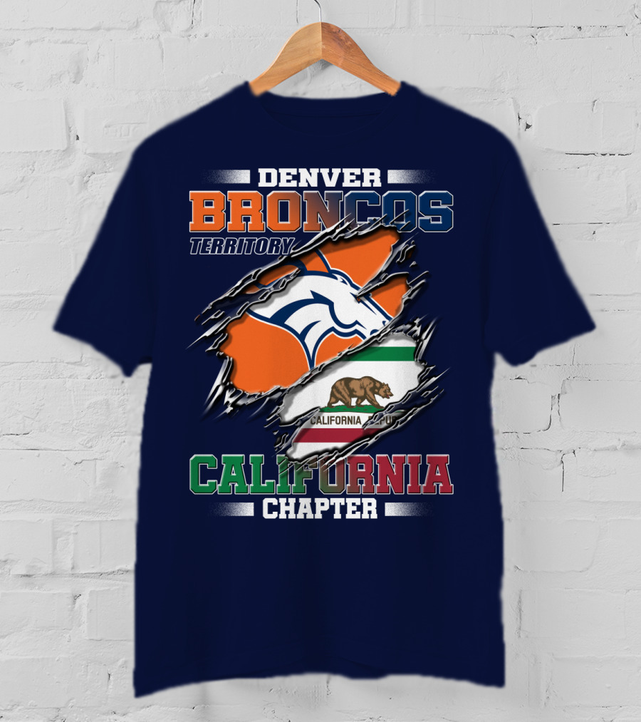 Denver Broncos Territory California Chapter T-Shirt