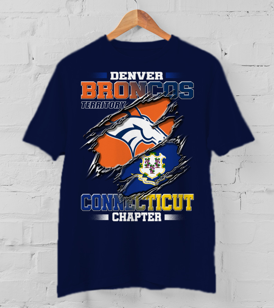 Denver Broncos Territory Connecticut Chapter T-Shirt