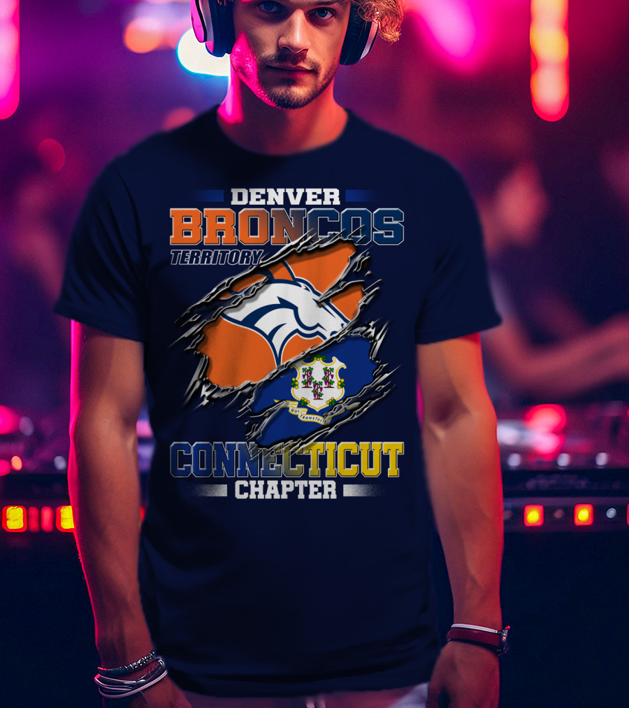 Denver Broncos Territory Connecticut Chapter T-Shirt
