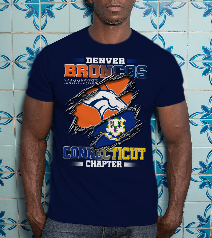 Denver Broncos Territory Connecticut Chapter T-Shirt