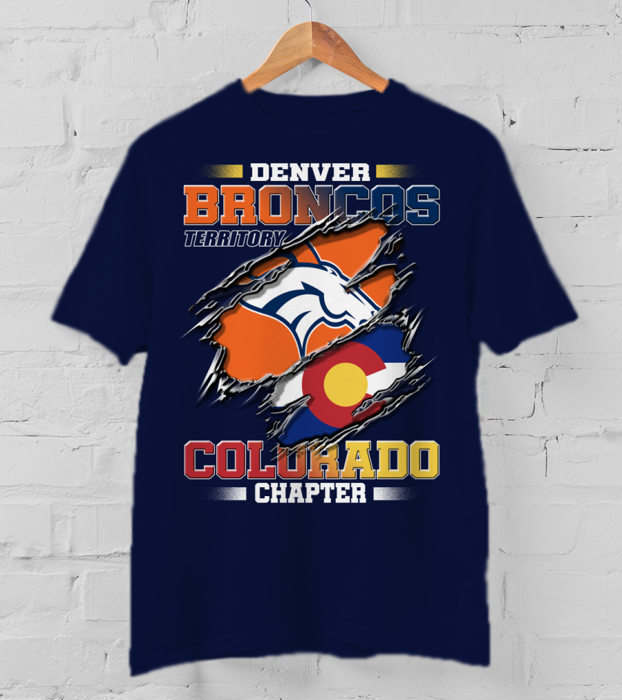 Denver Broncos Territory Colorado Chapter T-Shirt