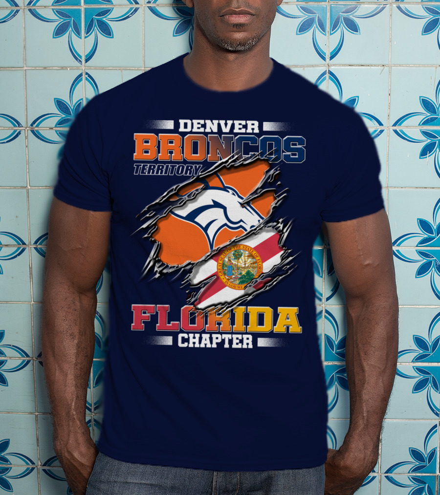 Denver Broncos Territory Florida Chapter T-Shirt