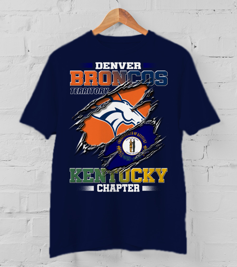 Denver Broncos Territory Kentucky Chapter T-Shirt