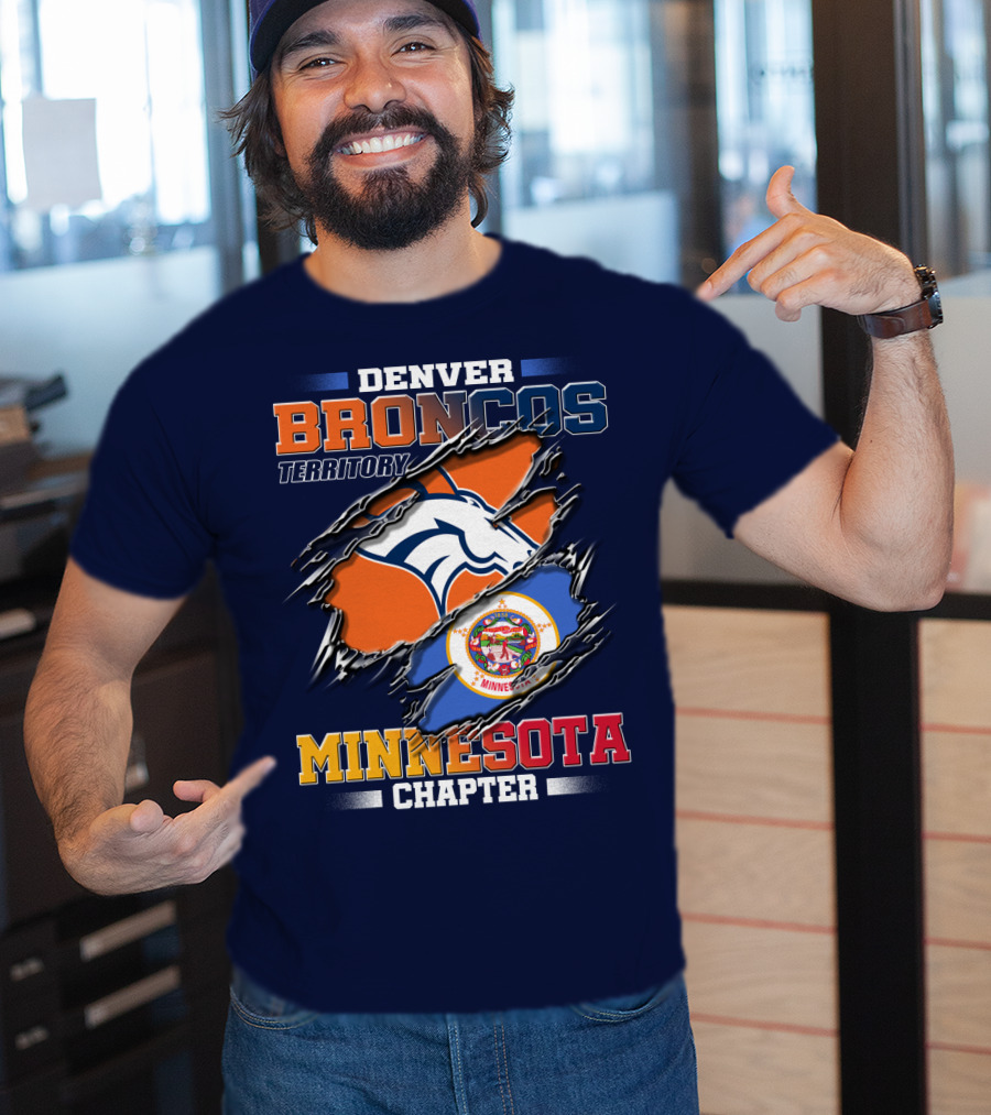 Denver Broncos Territory Minnesota Chapter T-Shirt
