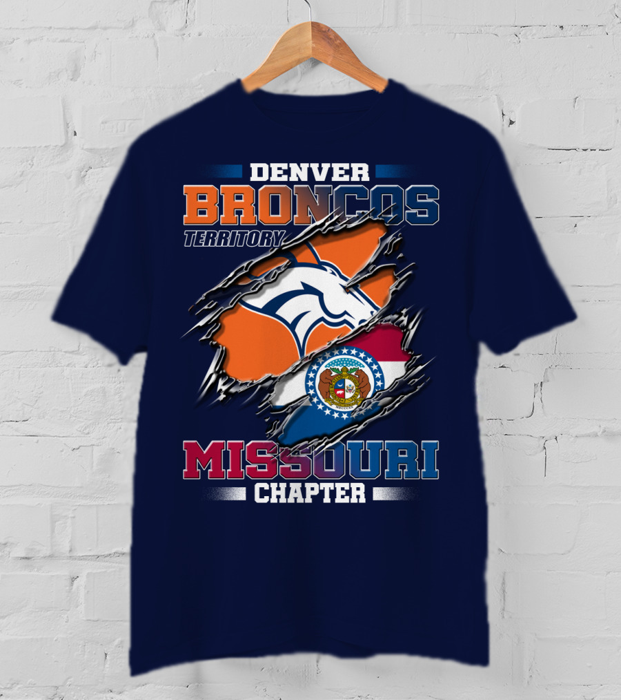 Denver Broncos Territory Missouri Chapter T-Shirt