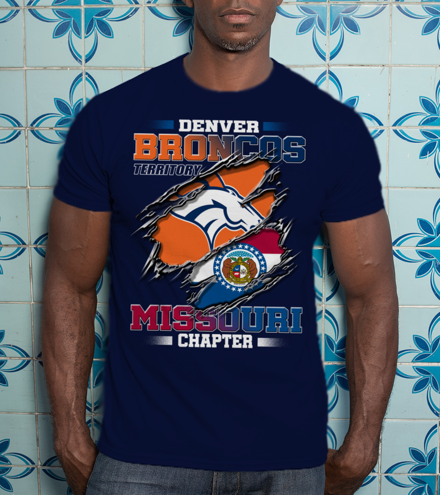 Denver Broncos Territory Missouri Chapter T-Shirt