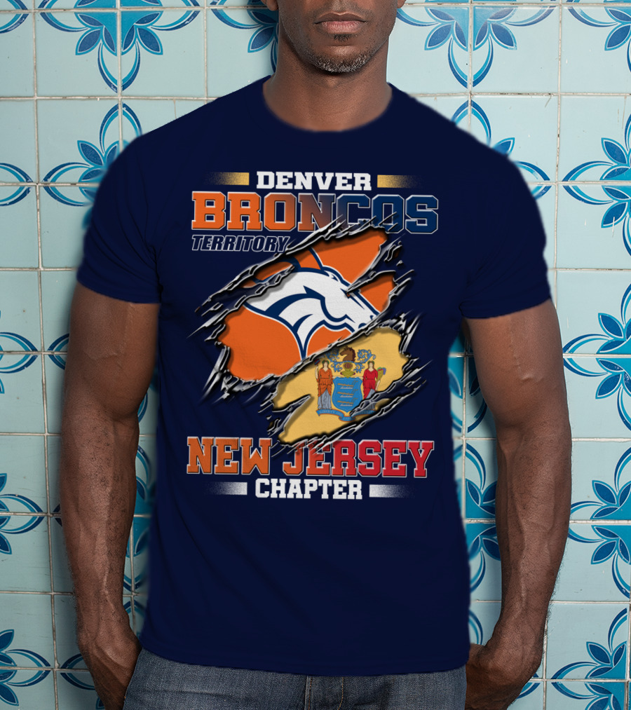 Denver Broncos Territory New Jersey Chapter T-Shirt