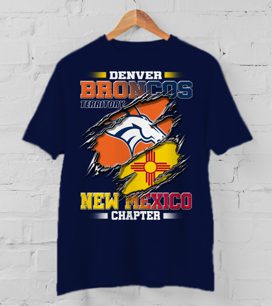 Denver Broncos Territory New Mexico Chapter T-Shirt