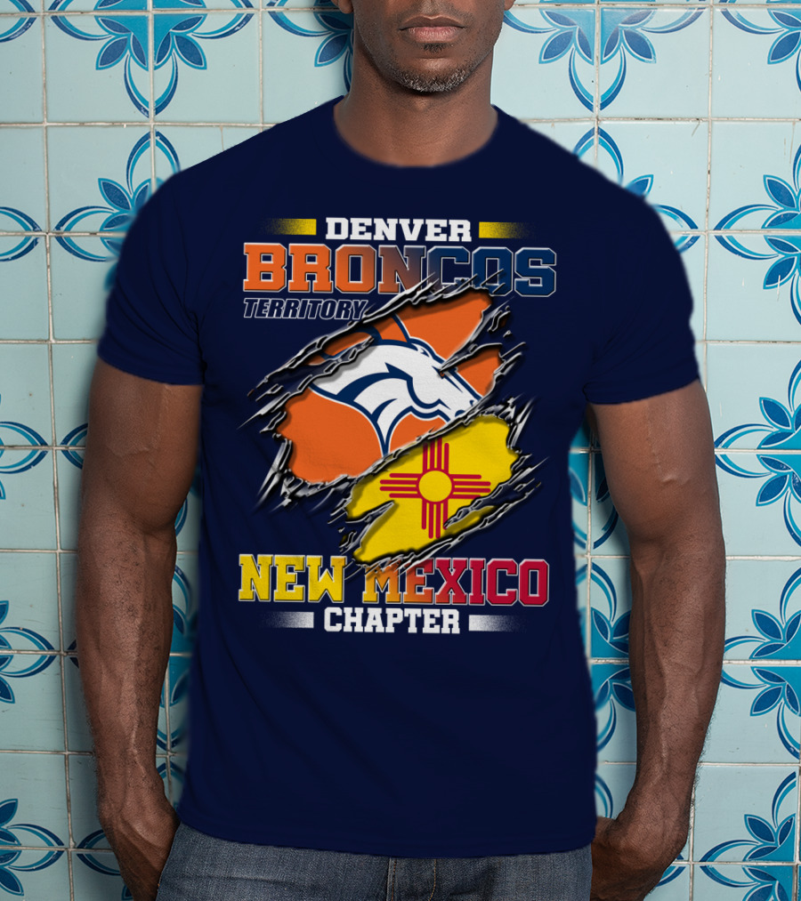 Denver Broncos Territory New Mexico Chapter T-Shirt