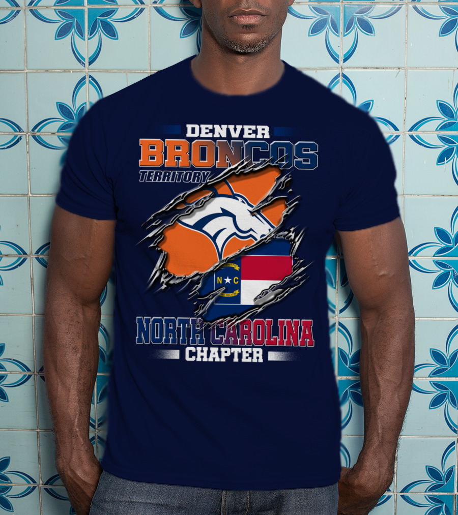 Denver Broncos Territory North Carolina Chapter T-Shirt