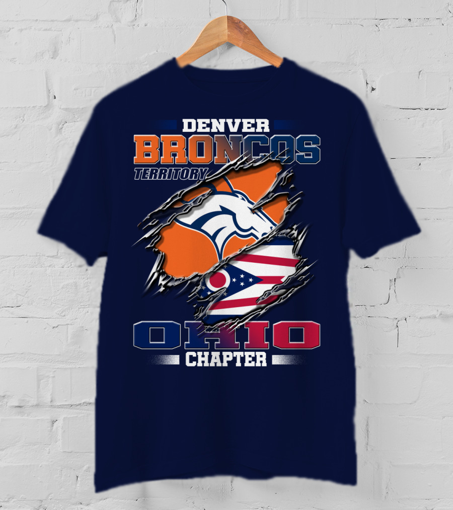 Denver Broncos Territory Ohio Chapter T-Shirt