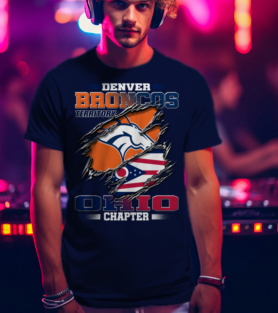 Denver Broncos Territory Ohio Chapter T-Shirt
