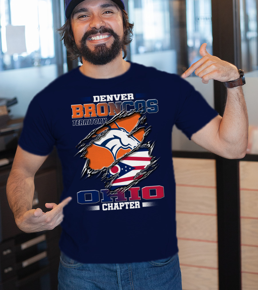 Denver Broncos Territory Ohio Chapter T-Shirt