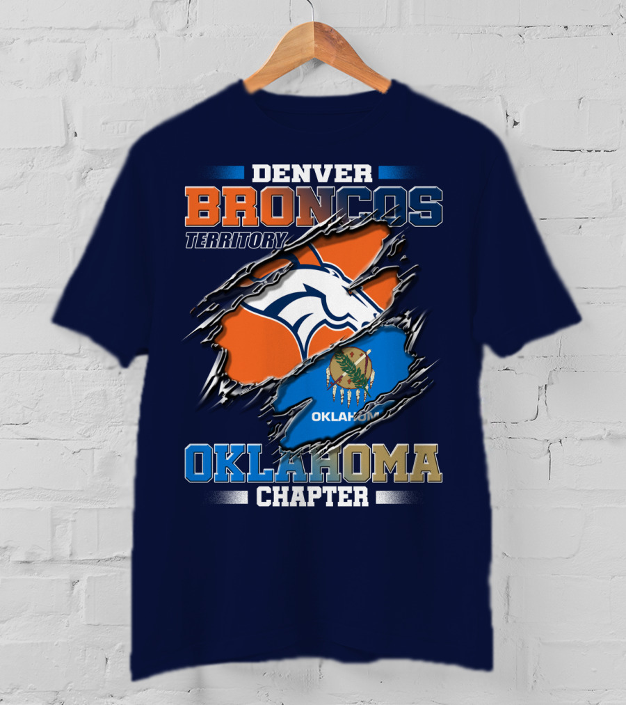 Denver Broncos Territory Oklahoma Chapter T-Shirt