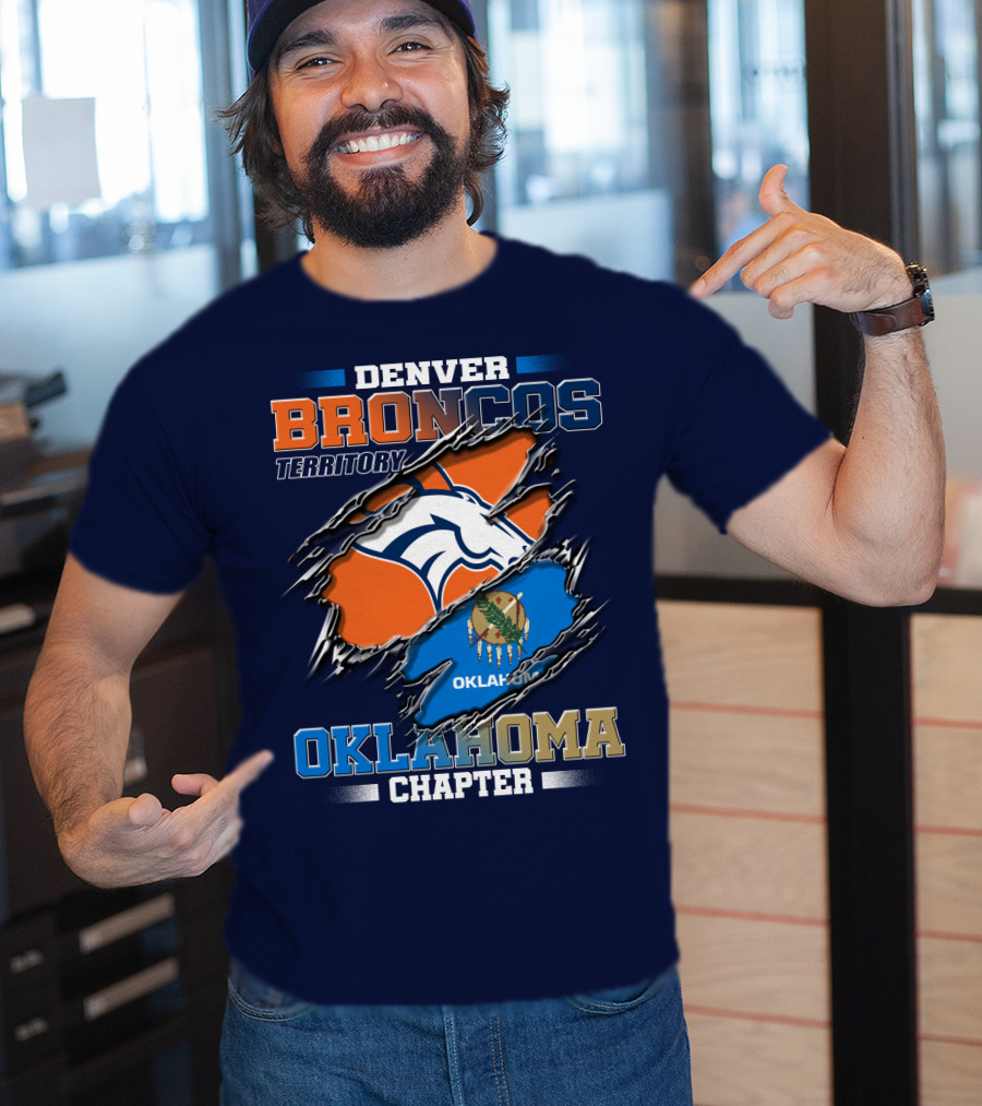 Denver Broncos Territory Oklahoma Chapter T-Shirt