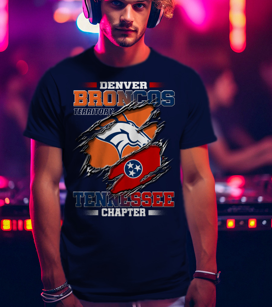 Denver Broncos Territory Tennessee Chapter T-Shirt