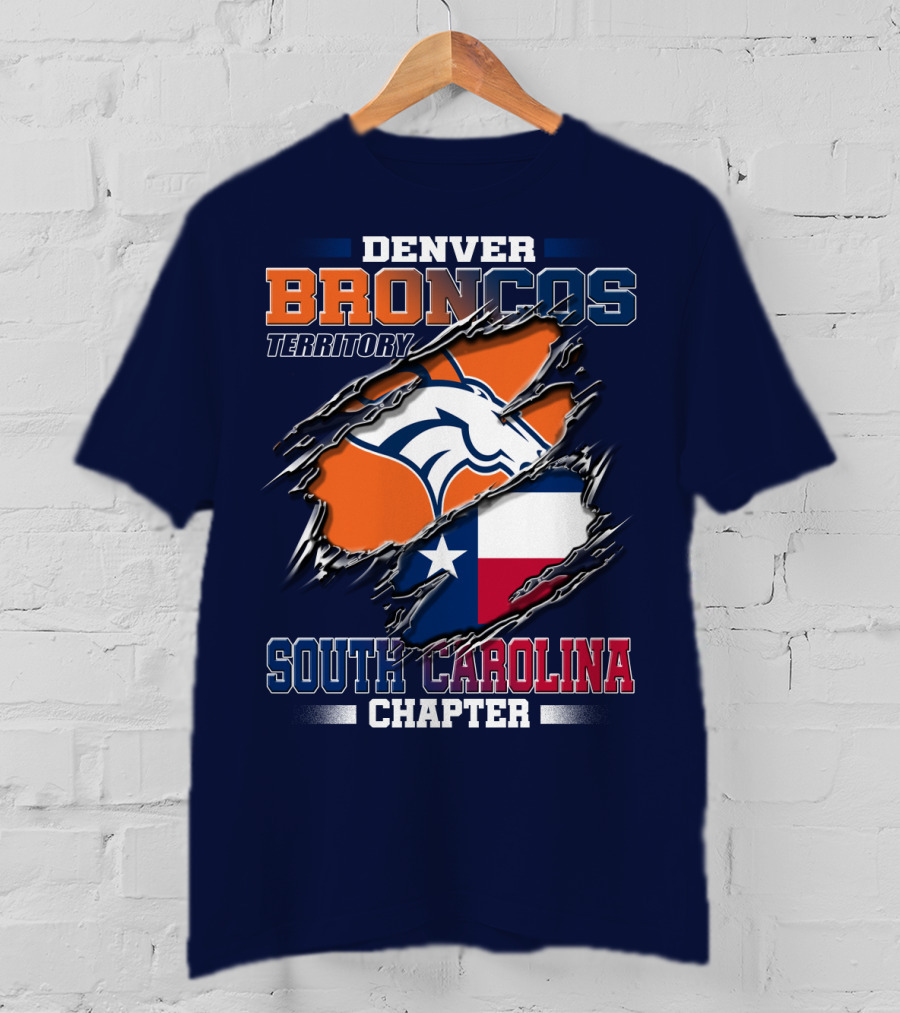 Denver Broncos Territory South Carolina Chapter T-Shirt