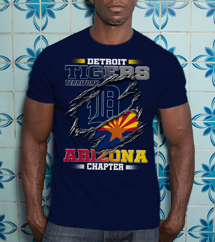 Detroit Tigers Territory Arizona Chapter T-Shirt