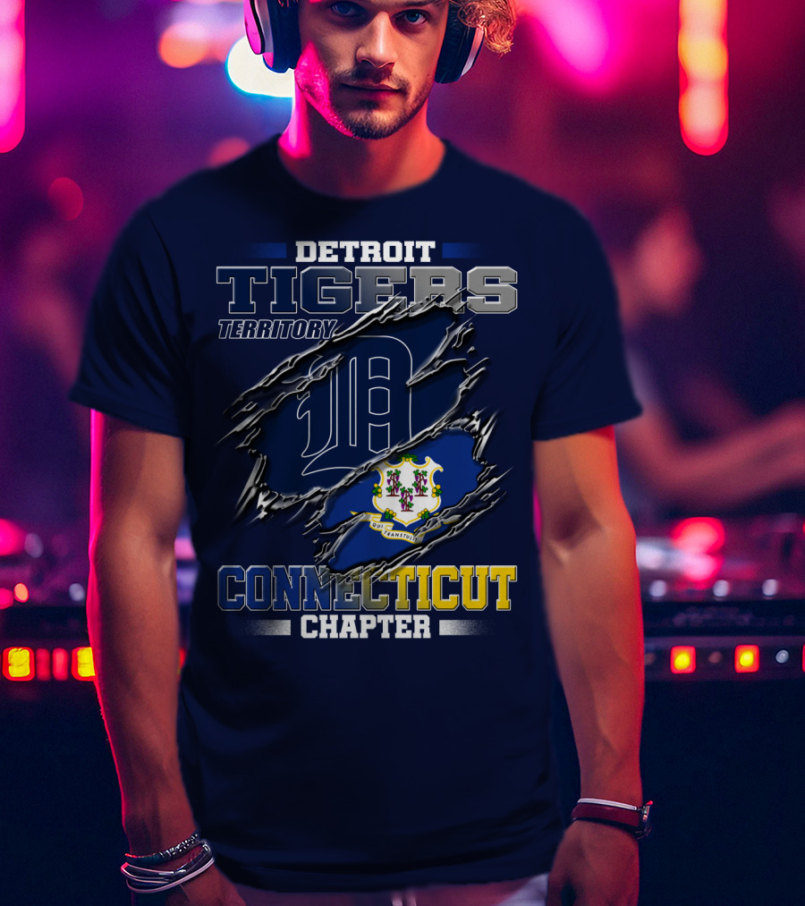 Detroit Tigers Territory Connecticut Chapter T-Shirt