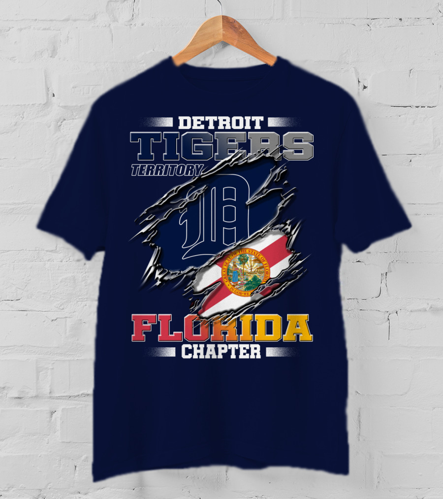 Detroit Tigers Territory Florida Chapter T-Shirt