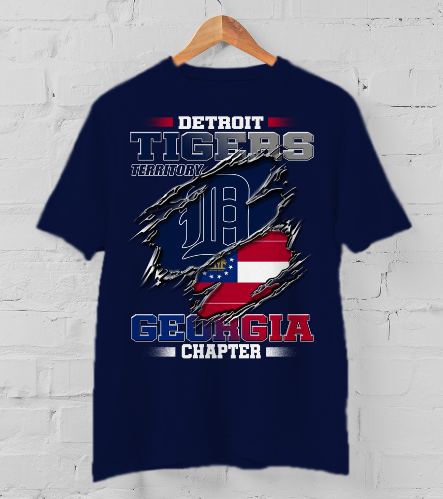 Detroit Tigers Territory Georgia Chapter T-Shirt