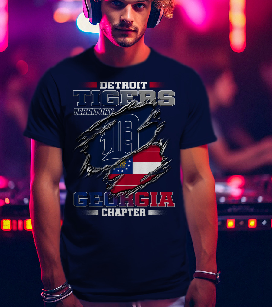 Detroit Tigers Territory Georgia Chapter T-Shirt