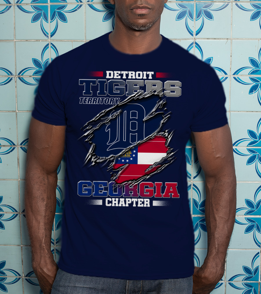 Detroit Tigers Territory Georgia Chapter T-Shirt