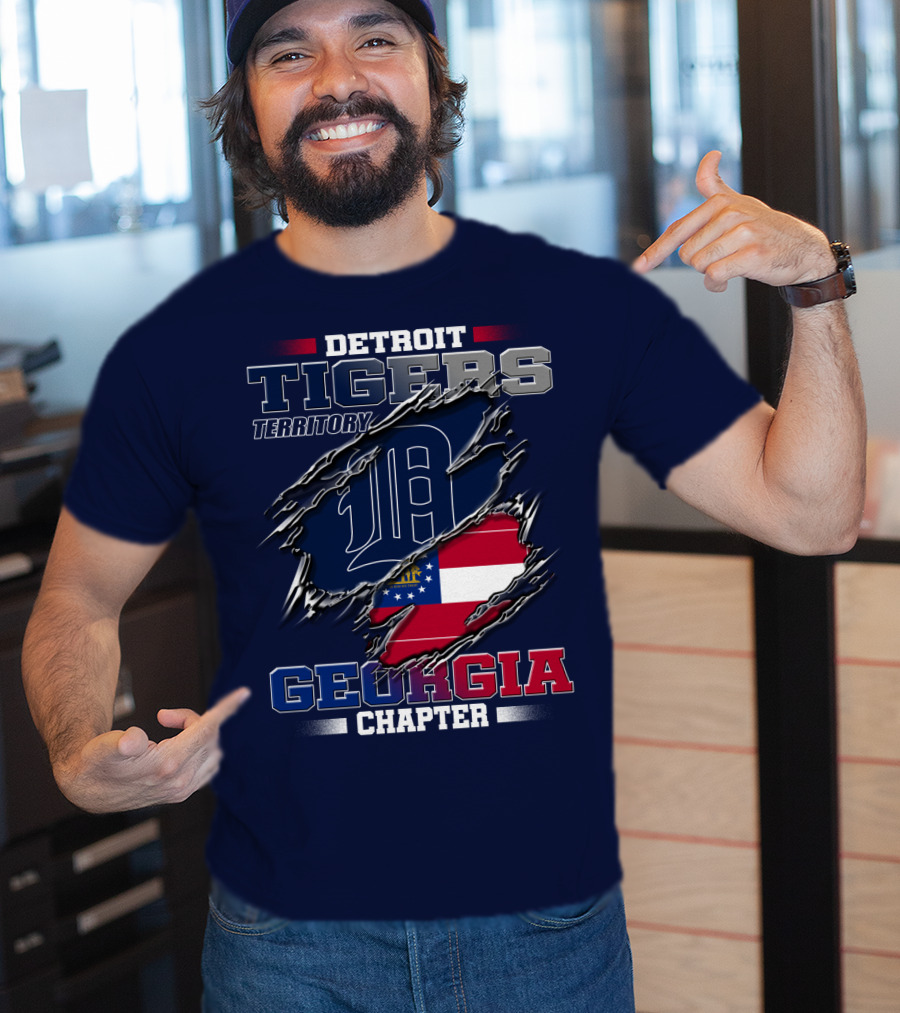 Detroit Tigers Territory Georgia Chapter T-Shirt
