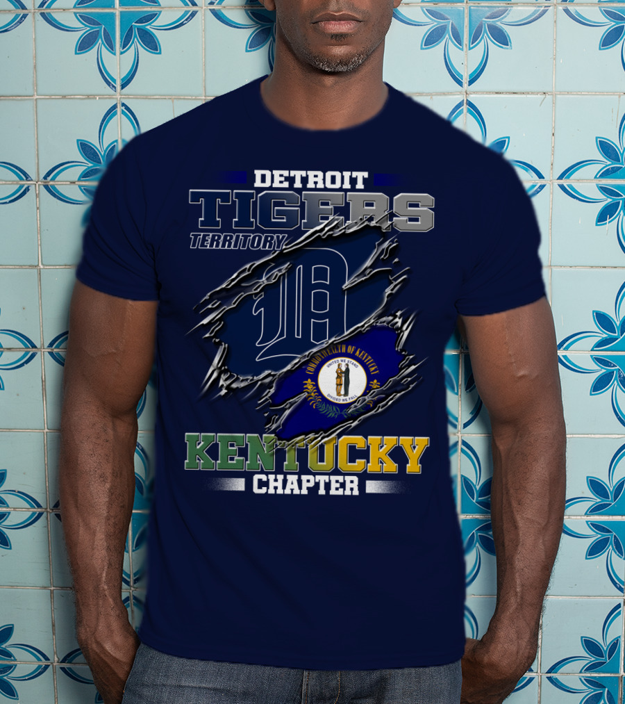 Detroit Tigers Territory Kentucky Chapter T-Shirt