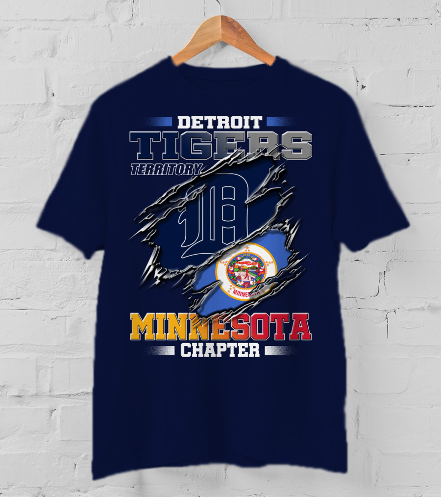 Detroit Tigers Territory Minnesota Chapter T-Shirt
