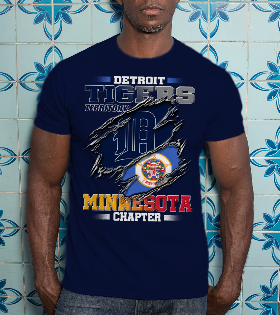 Detroit Tigers Territory Minnesota Chapter T-Shirt
