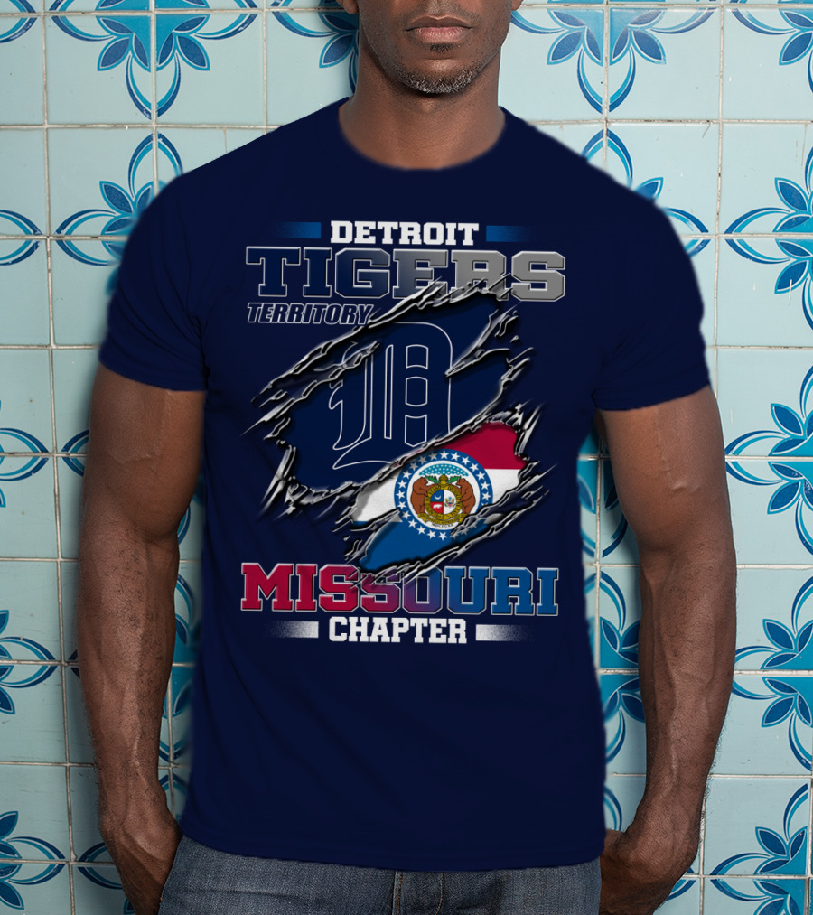 Detroit Tigers Territory Missouri Chapter T-Shirt
