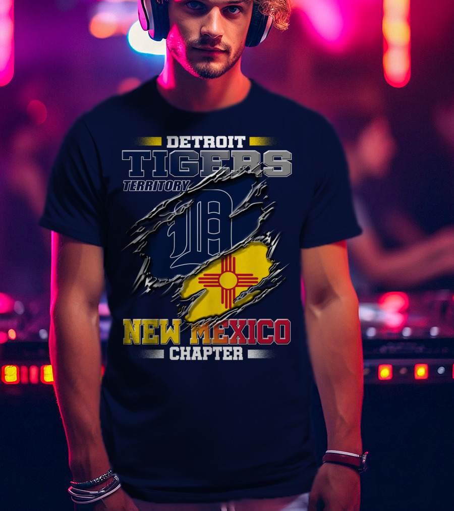 Detroit Tigers Territory New Mexico Chapter T-Shirt