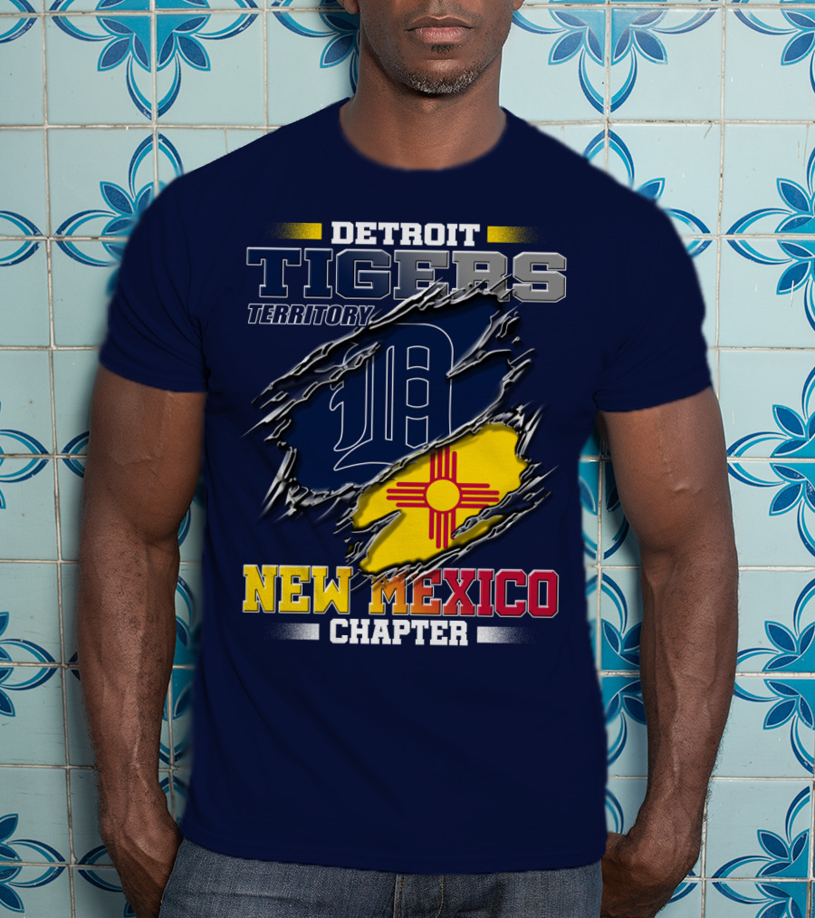 Detroit Tigers Territory New Mexico Chapter T-Shirt
