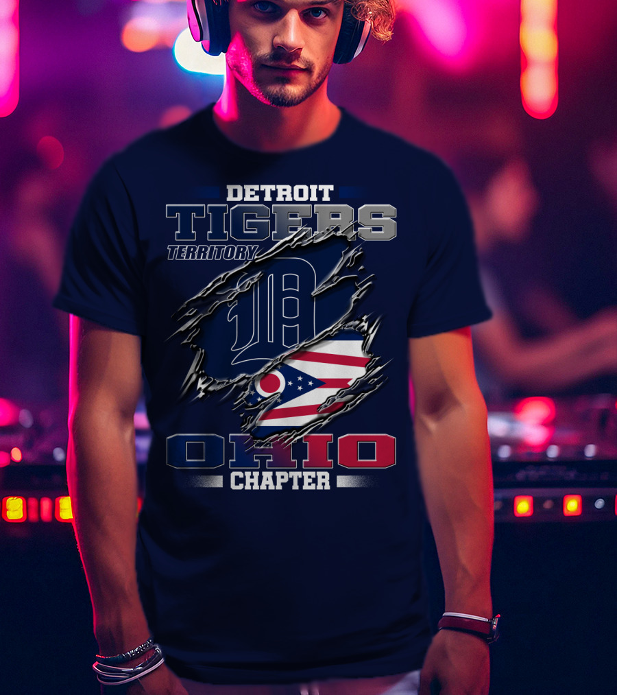 Detroit Tigers Territory Ohio Chapter T-Shirt