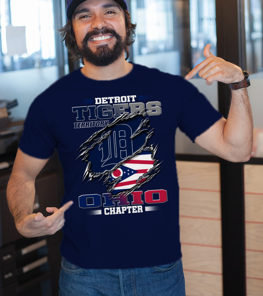 Detroit Tigers Territory Ohio Chapter T-Shirt