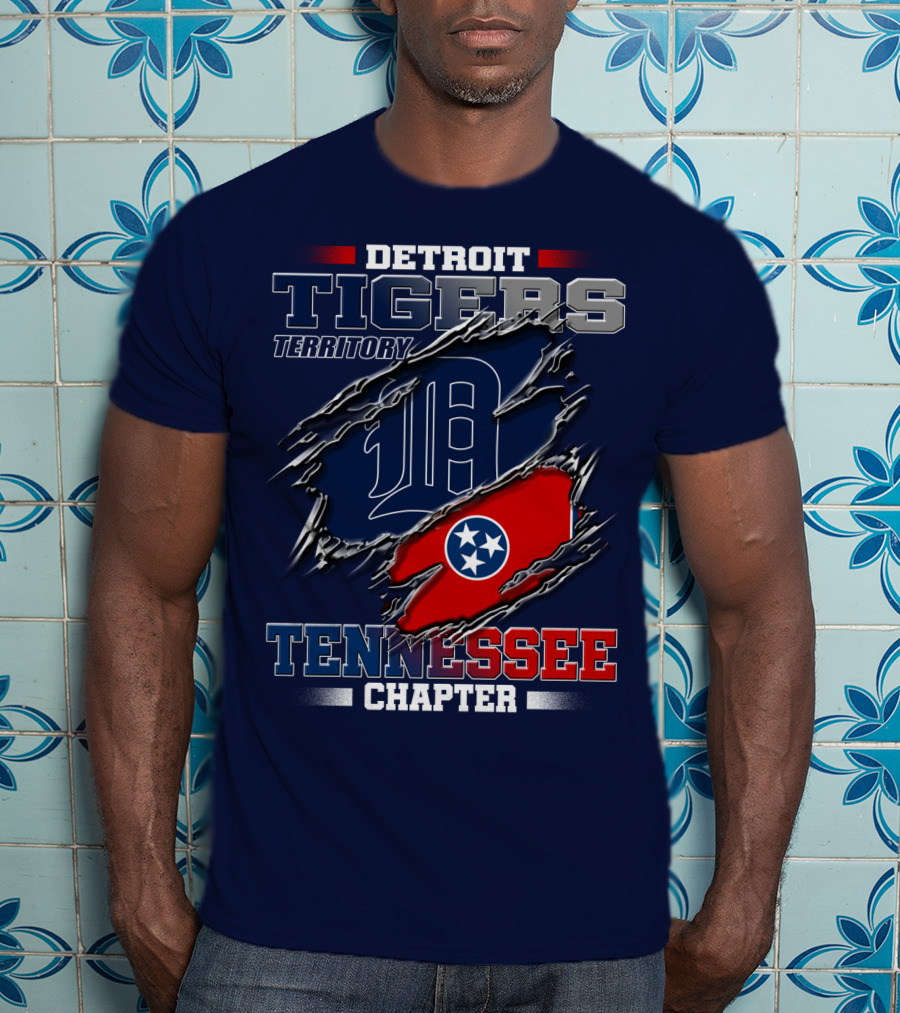 Detroit Tigers Territory Tennessee Chapter T-Shirt
