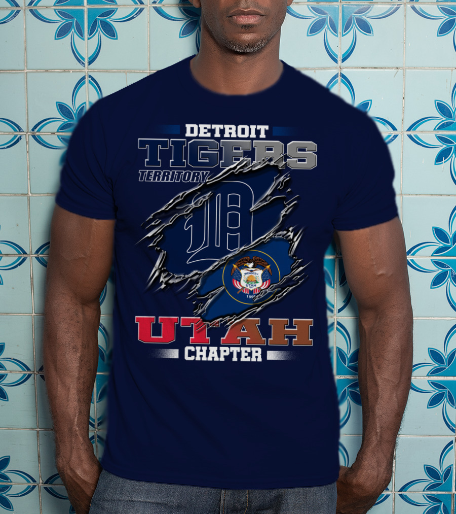 Detroit Tigers Territory Utah Chapter T-Shirt