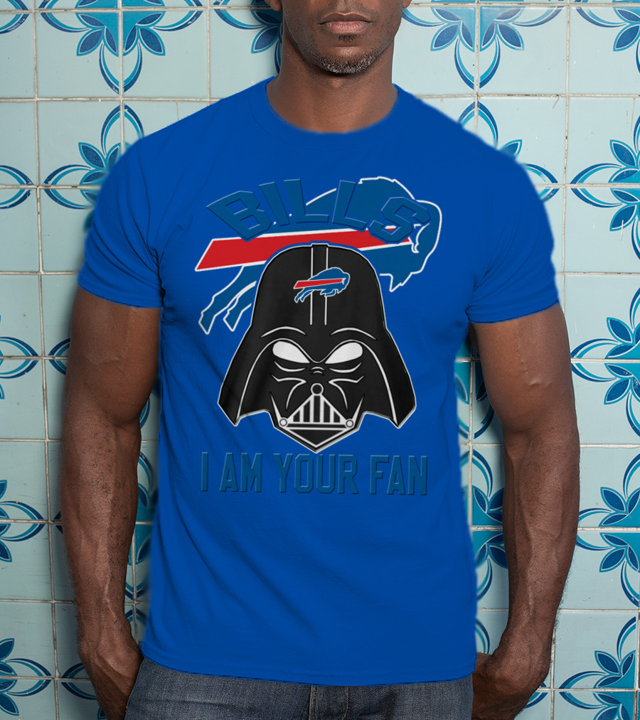 Buffalo Bills I Am Your Fan Darth Vader Helmet Nfl Crossover T-Shirt