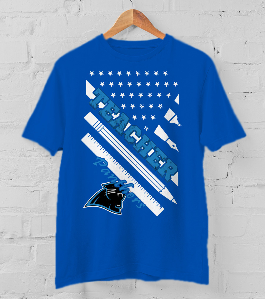Teacher Carolina Panthers T-Shirt