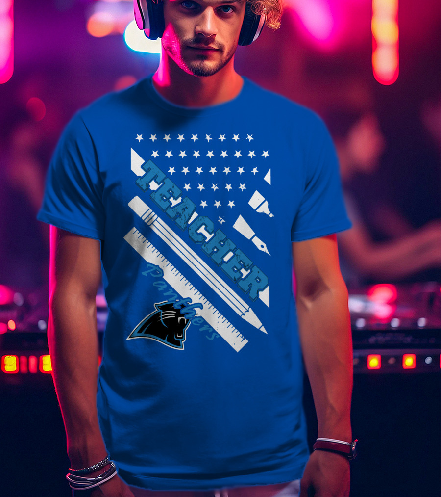 Teacher Carolina Panthers T-Shirt