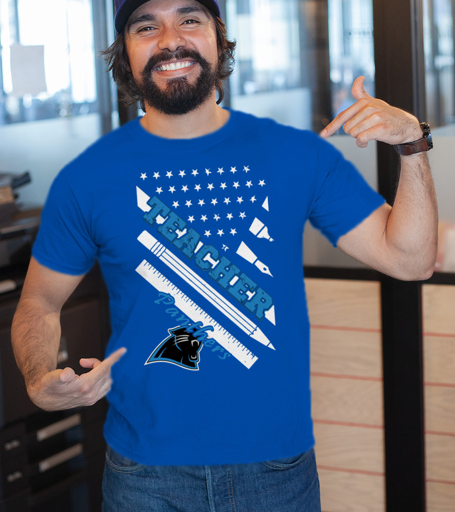 Teacher Carolina Panthers T-Shirt