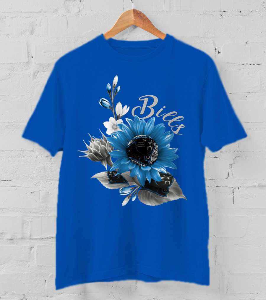Carolina Panthers Bills Floral T-Shirt