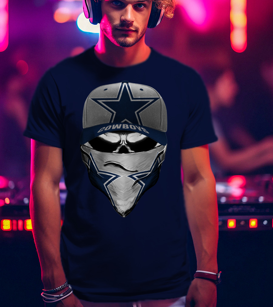 Dallas Cowboys Cowboys Star Hat And Bandana T-Shirt