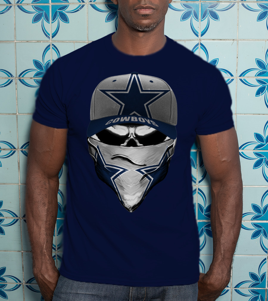 Dallas Cowboys Cowboys Star Hat And Bandana T-Shirt