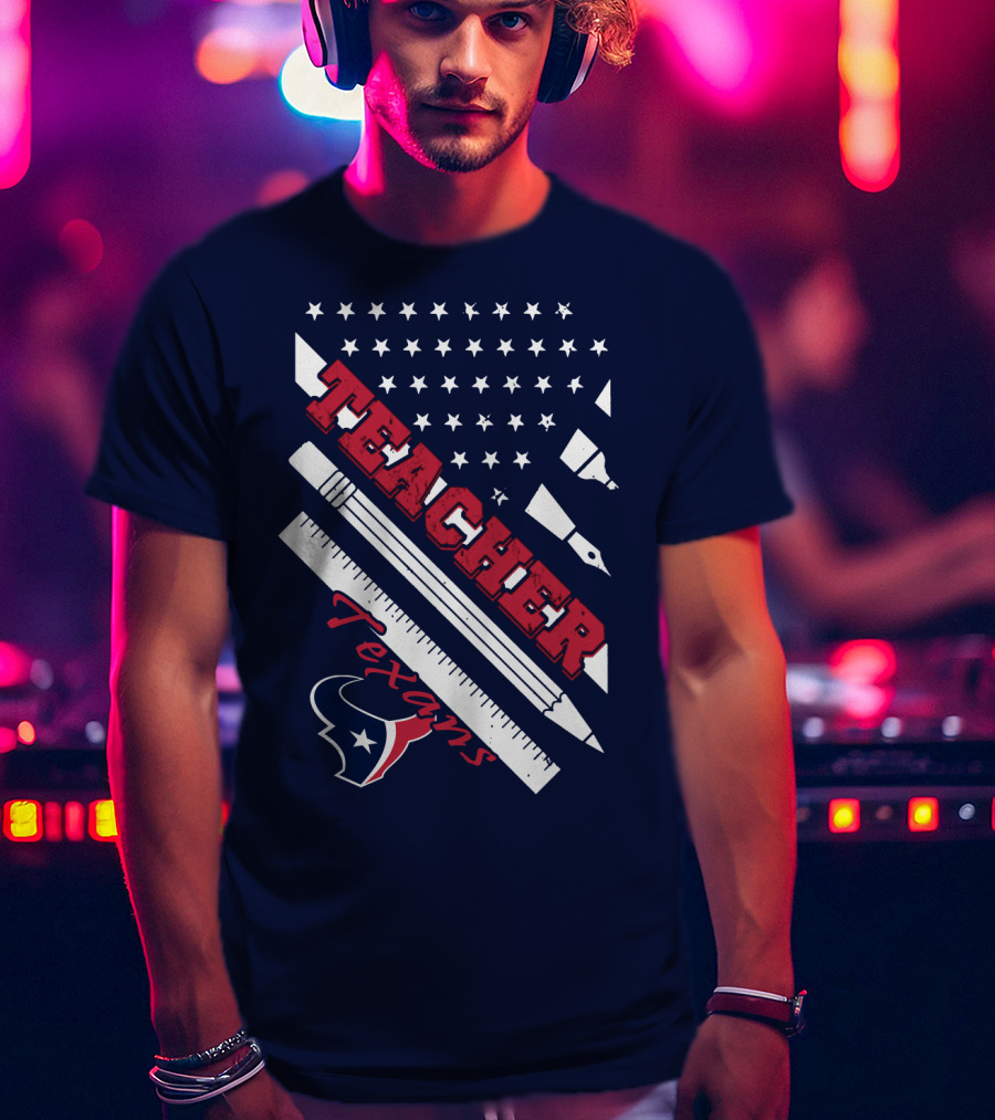 Teacher Texans Houston Texans T-Shirt