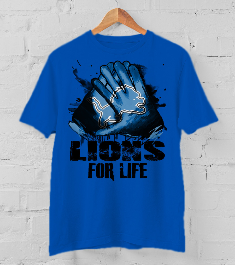 Detroit Lions For Life T-Shirt